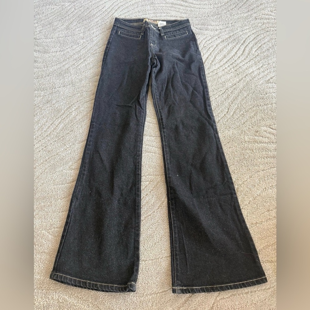 Paris Blues Black Flare Jeans